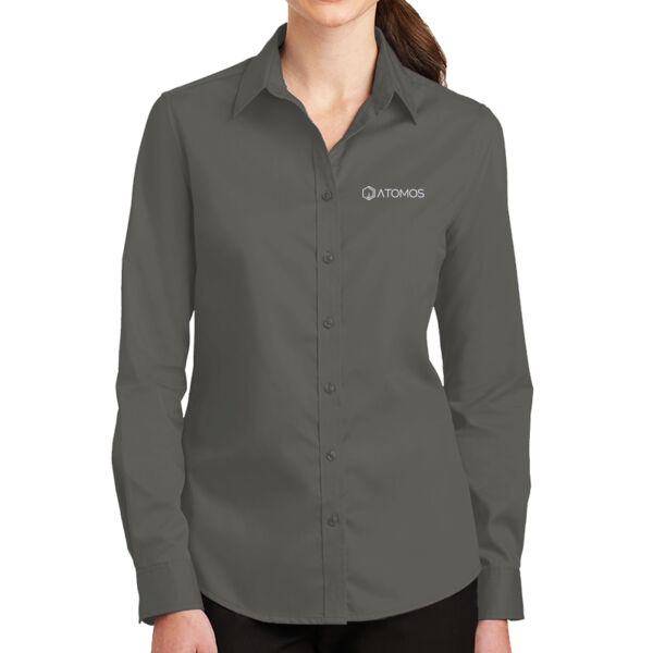 Embroidered Atomos - Wrinkle Resistant Button Down Thumbnail