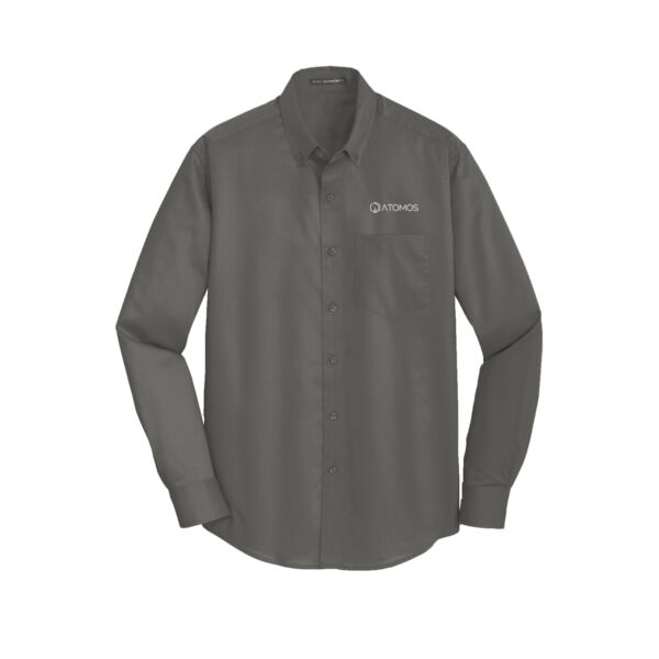 Embroidered Atomos - Wrinkle Resistant Button Down Thumbnail