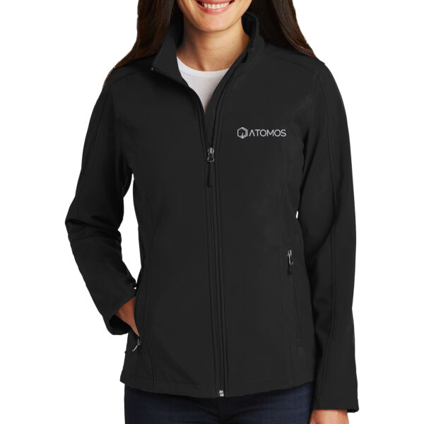 Embroidered Atomos - Ladies Core Soft Shell Jacket Thumbnail