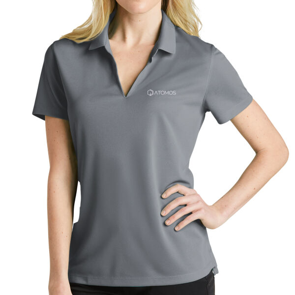 Embroidered Atomos - Ladies Dri FIT Micro Pique 2.0 Polo Thumbnail