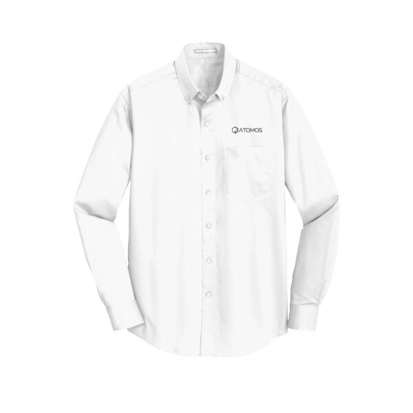Embroidered Atomos - Wrinkle Resistant Button Down Thumbnail