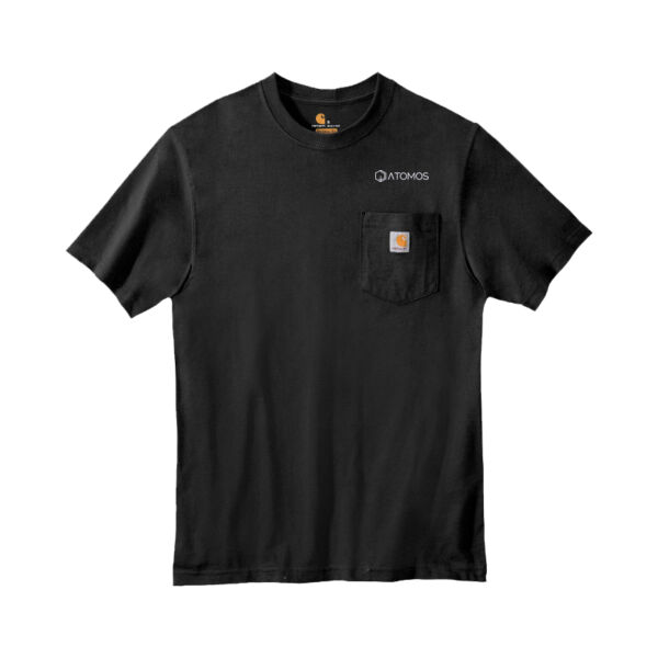 Embroidered Atomos - Workwear Pocket Short Sleeve T Shirt Thumbnail
