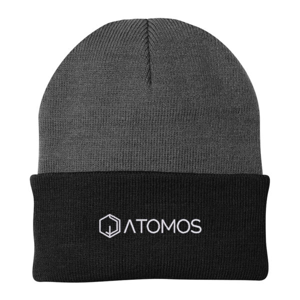 Embroidered Atomos - Knit Cap Thumbnail