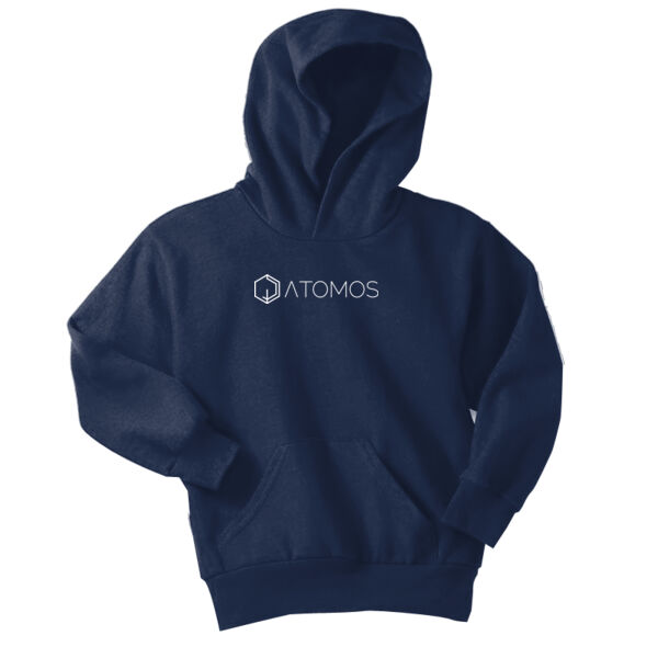 Printed Atomos - Youth Core Fleece Pullover Hooded Sweatshirt Thumbnail
