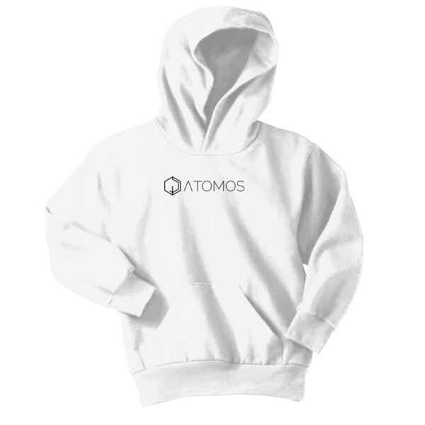 Printed Atomos - Youth Core Fleece Pullover Hooded Sweatshirt Thumbnail