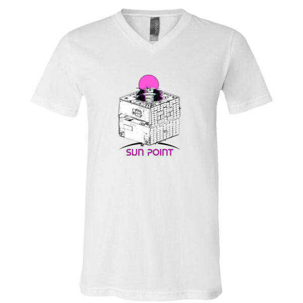 Atomos Sun Point Printed - Jersey V-Neck Tee Thumbnail