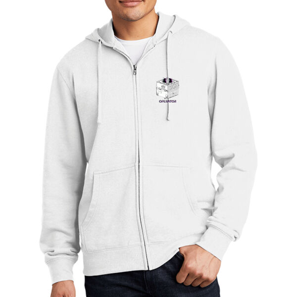 Atomos Pocket Daddy Printed - Fleece Full Zip Hoodie Thumbnail