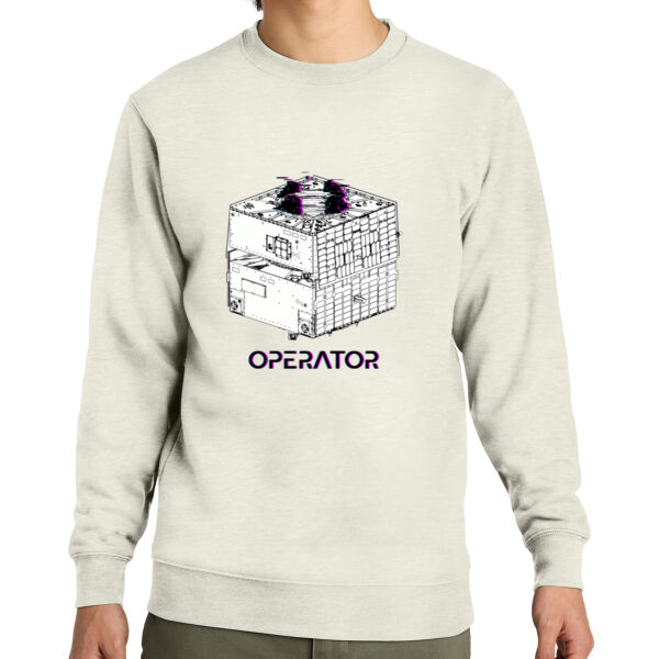 Atomos Pocket Daddy Printed - Fleece Crew Sweatshirt Thumbnail