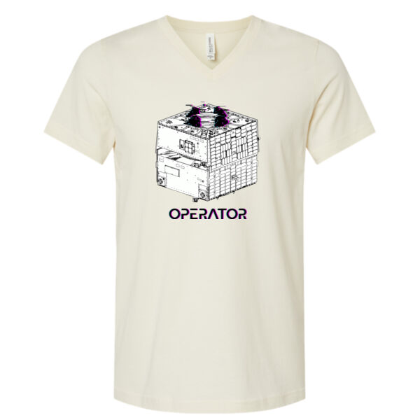 Atomos Pocket Daddy Printed - Jersey V-Neck Tee Thumbnail