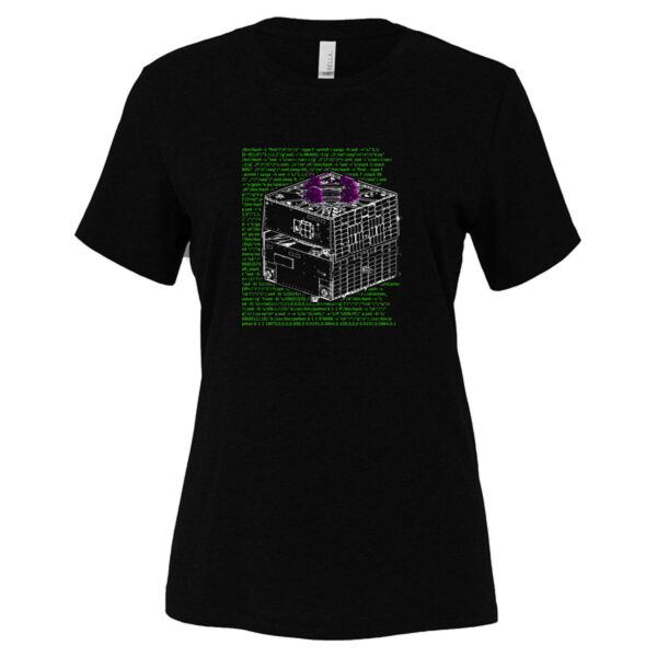Atomos M1 Stack Command Printed - Women’s Relaxed Fit Heather CVC Tee Thumbnail