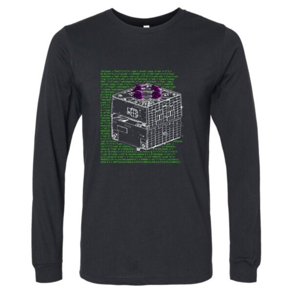 Atomos M1 Stack Command Printed - Unisex Heather CVC Long Sleeve Tee Thumbnail