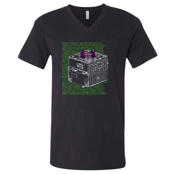 Atomos M1 Stack Command Printed - Jersey V-Neck Tee Thumbnail